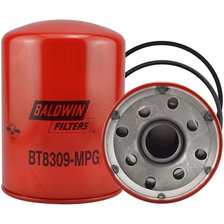BALDWIN FILTERS BT8309-MPG, Max. Perf. Glass Hydraulic Spin-on BT8309-MPG